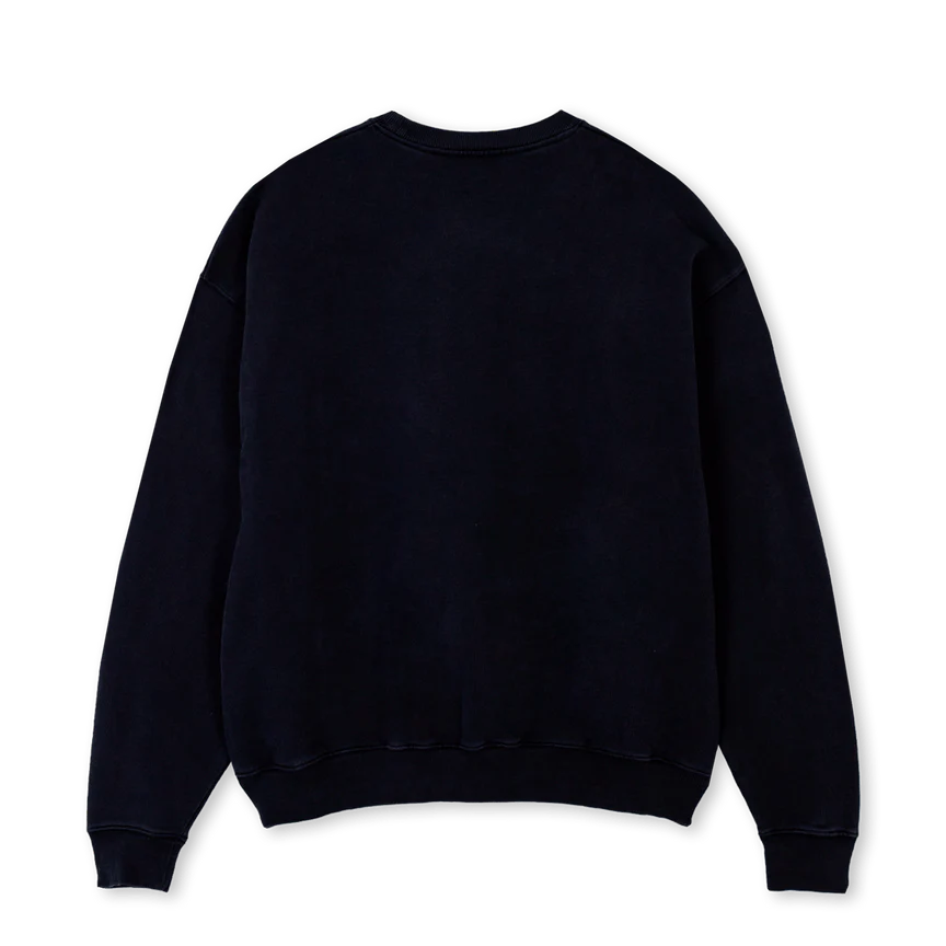 SECURECREW_1 Black Oversized Crewneck Sweater. - Image 2