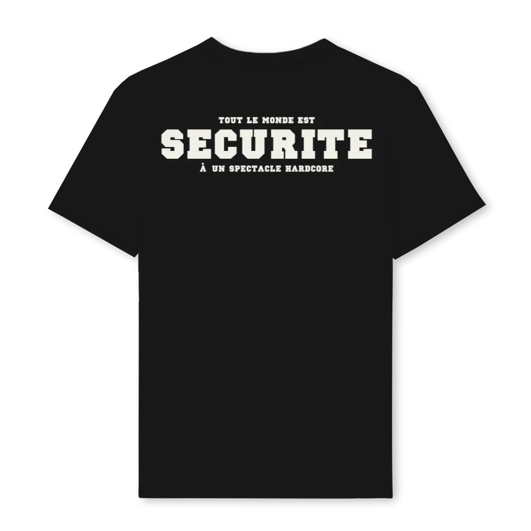 SECURITE Black Regular Tee. - Image 2