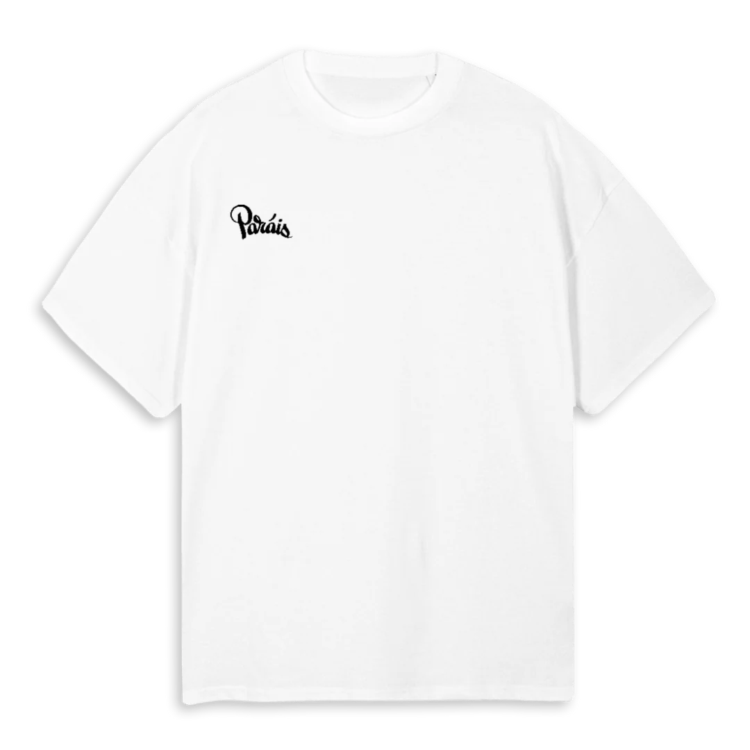 SEE YOU SOON White Oversized Tee.