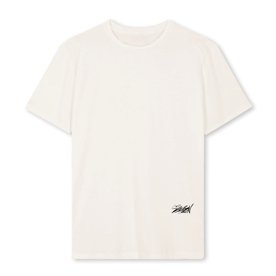 SEESONDACUM Vintage White Regular Tee.