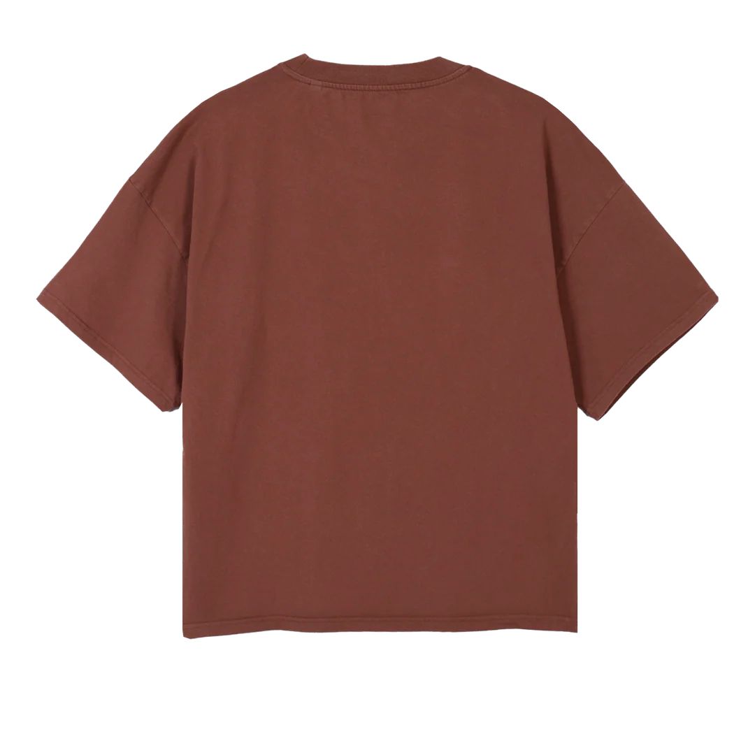 SEGUNDOD Vintage Brown Oversized Boxy Tee. - Image 2