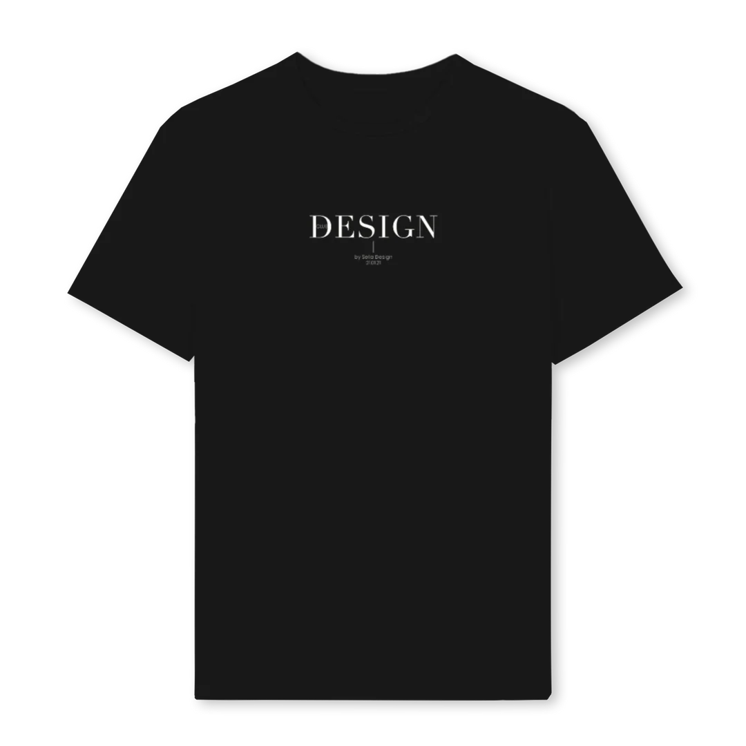 SELLADESIGNCLUBBW Black Regular Tee.