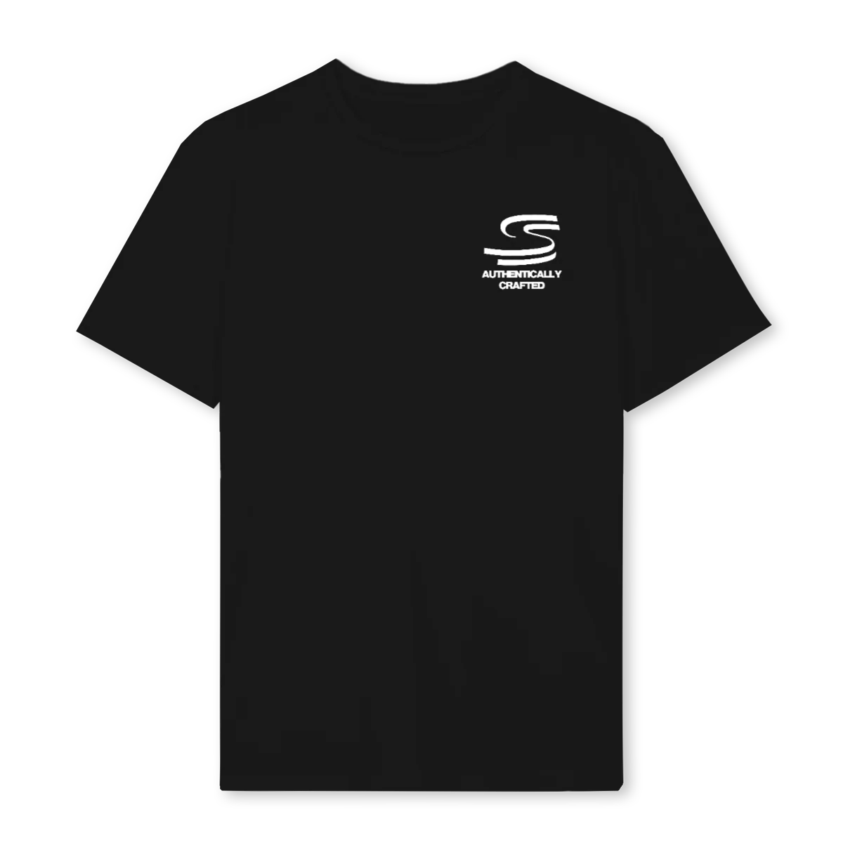 SENNA Black Regular Tee.