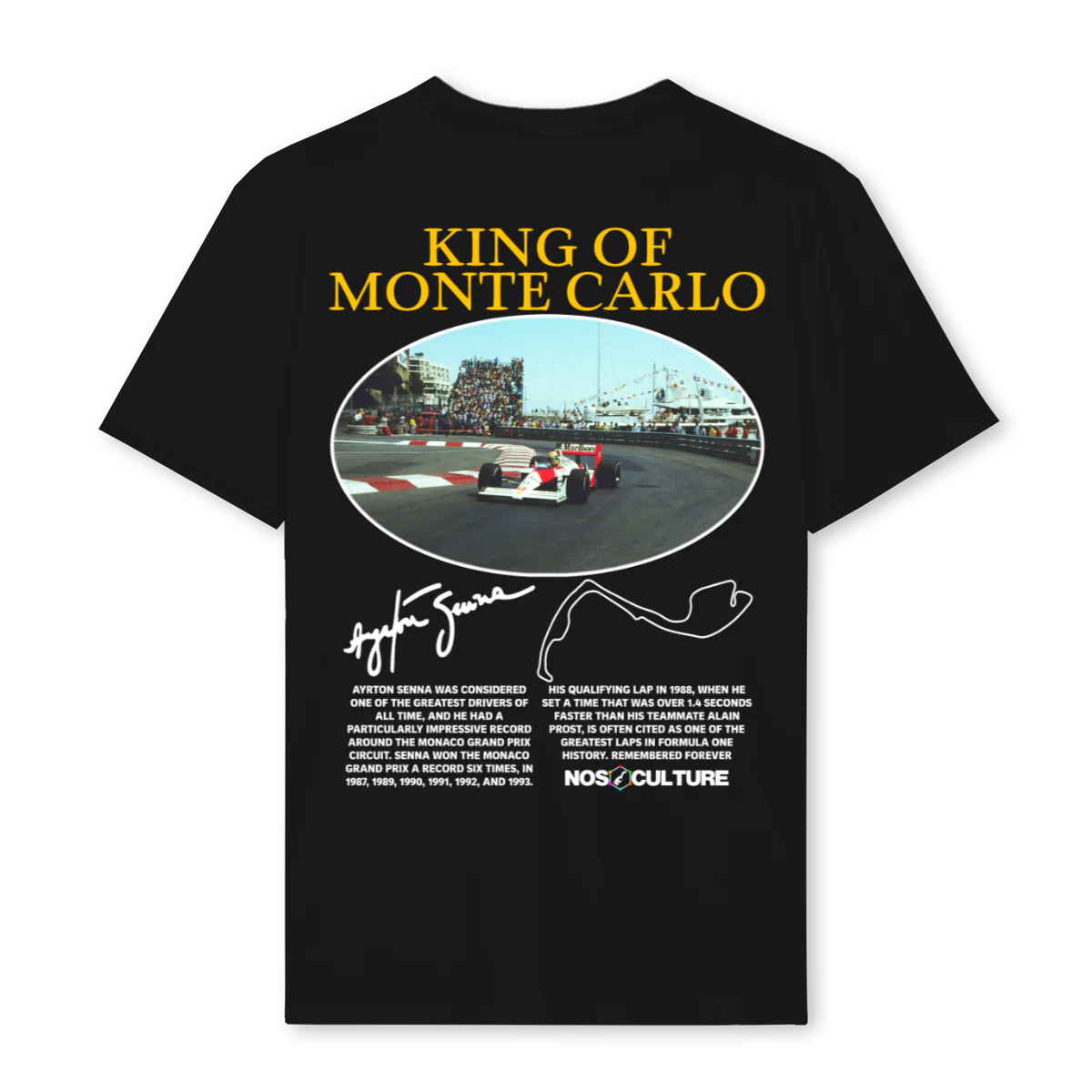 SENNA Black Regular Tee. - Image 2