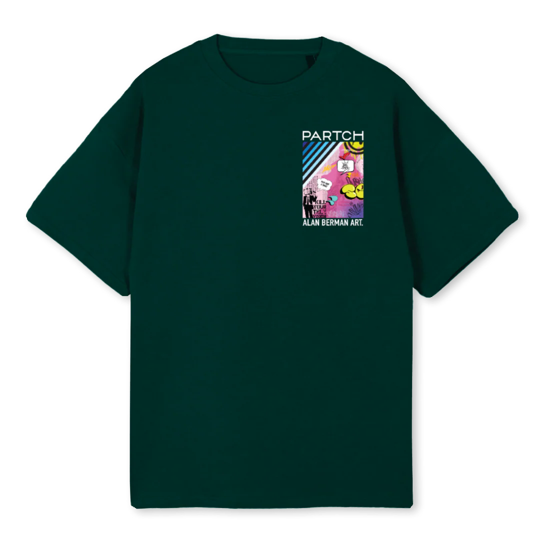 SENSEGREEN Wild Green Oversized Tee.
