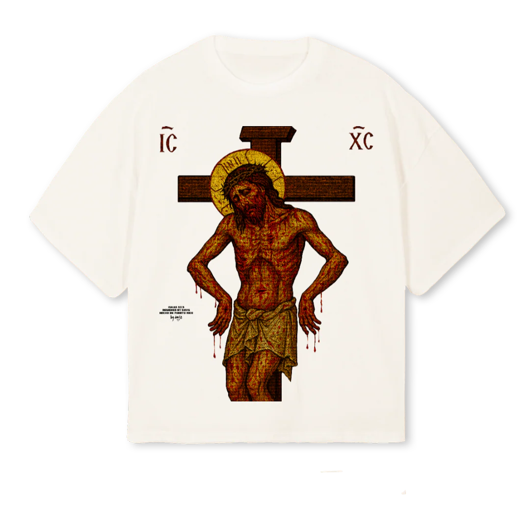 SERVANT Vintage White Oversized Boxy Tee.