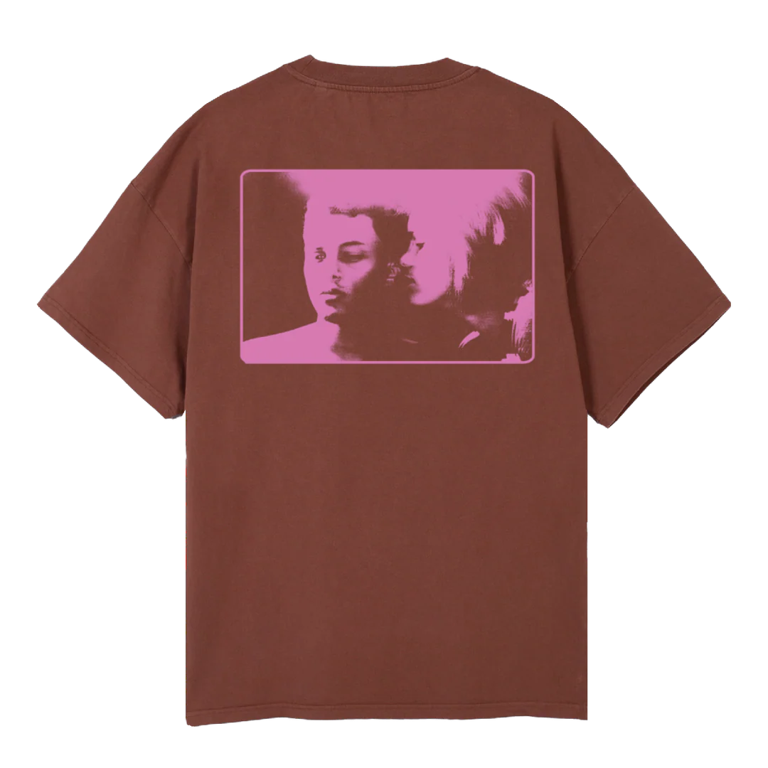 SEXLIESTEE Vintage Brown Oversized Tee. - Image 2