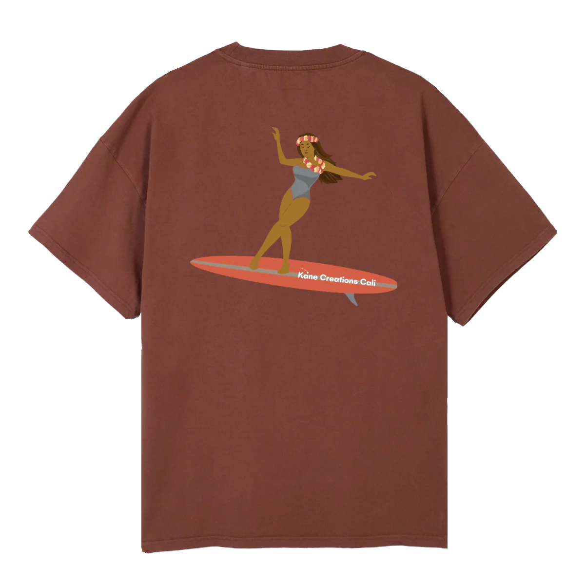 SFGLBR Vintage Brown Oversized Tee. - Image 2