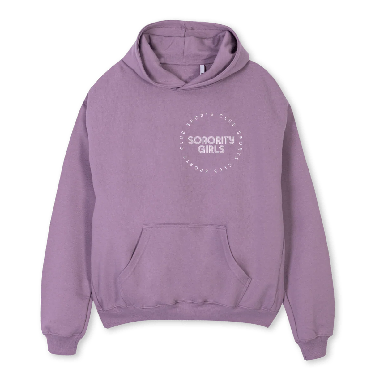 SGCSCLILACHOODIE Purple Oversized Hoodie.