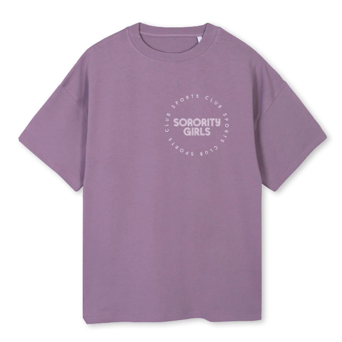 SGCSCLILACTSHIRT Purple Oversized Tee.