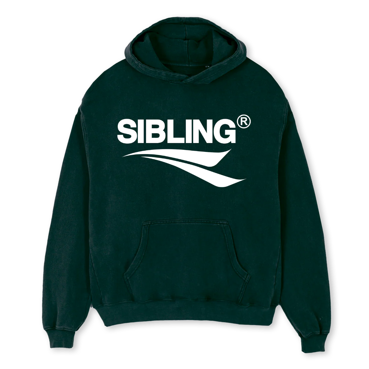 SHAREDGREEN Wild Green Oversized Hoodie.