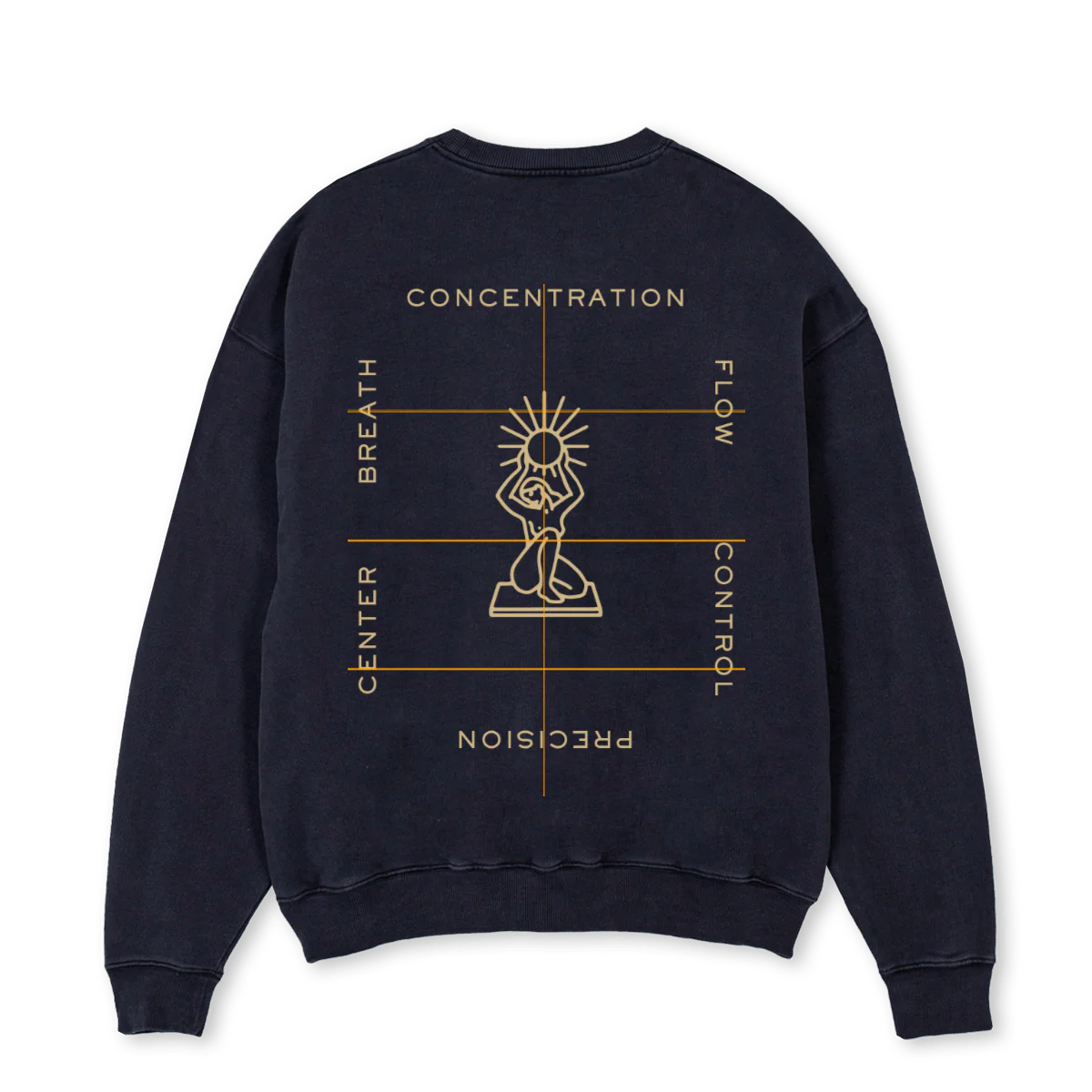 SHO Vintage Black Oversized Crewneck Sweater. - Image 2