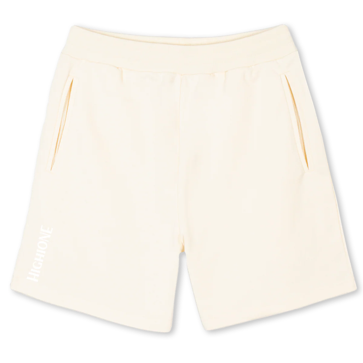 SHORTCLASSIC Cream Sweatshorts.