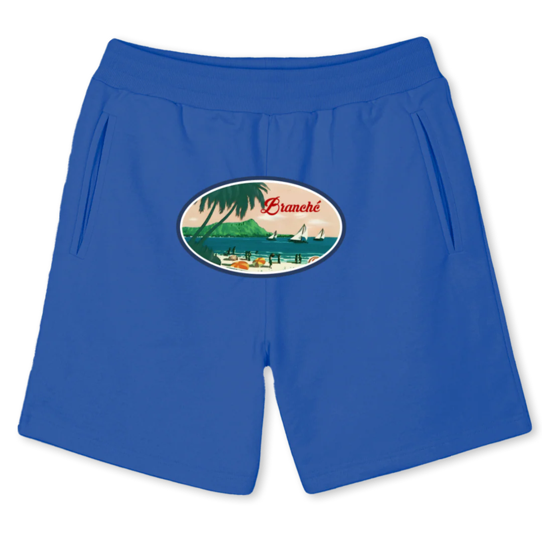 SHORTSB Cobalt Blue Sweatshorts.