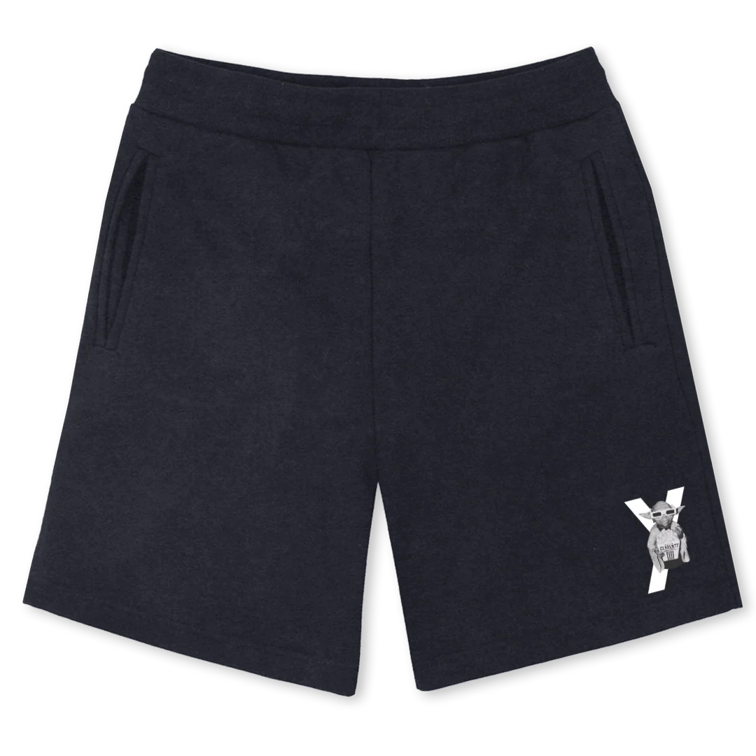 SHORTSY Vintage Black Sweatshorts.