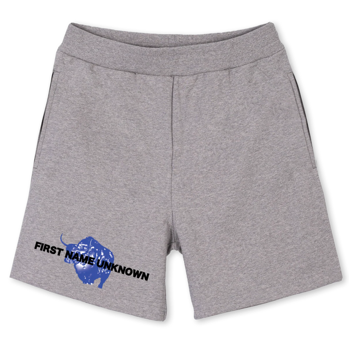 SHORTYAK Grey Marl Relaxed Sweatshorts.