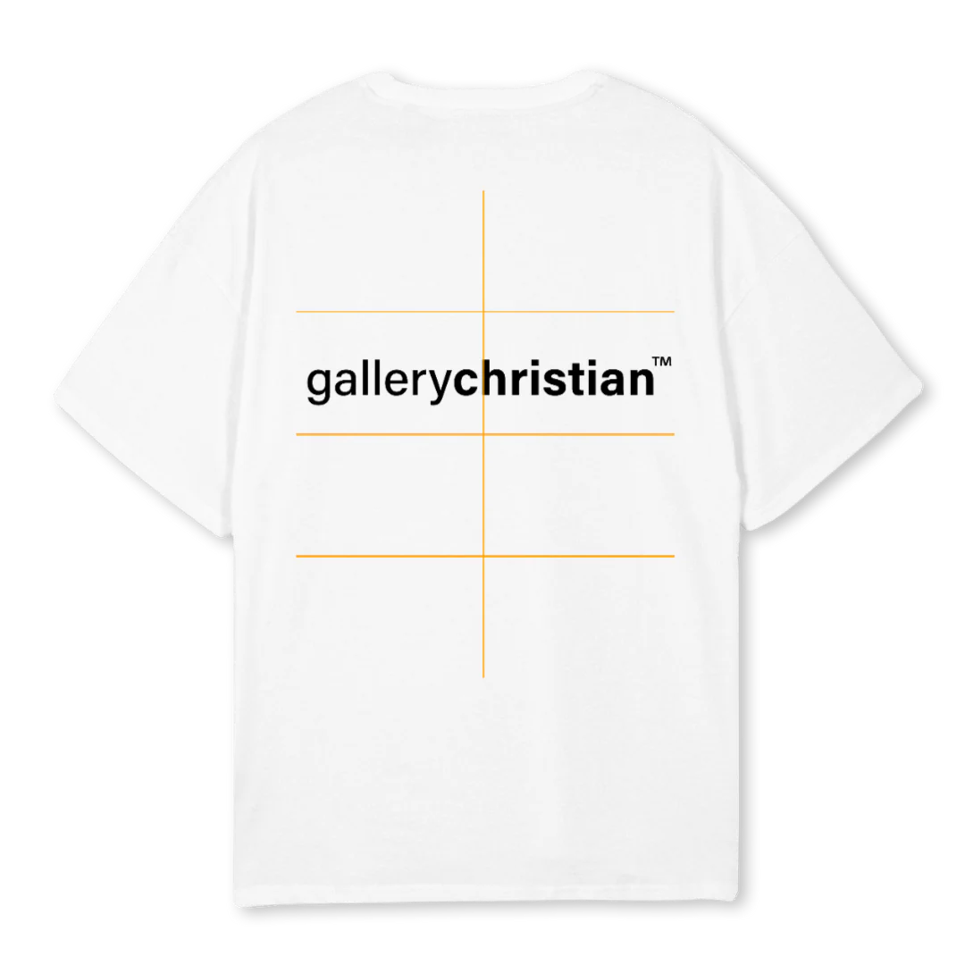 SIGNATURE White Oversized Tee. - Image 2