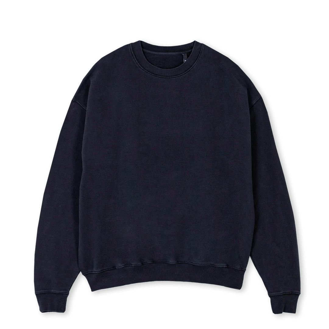SILENCER Vintage Black Oversized Crewneck Sweater. - Image 2