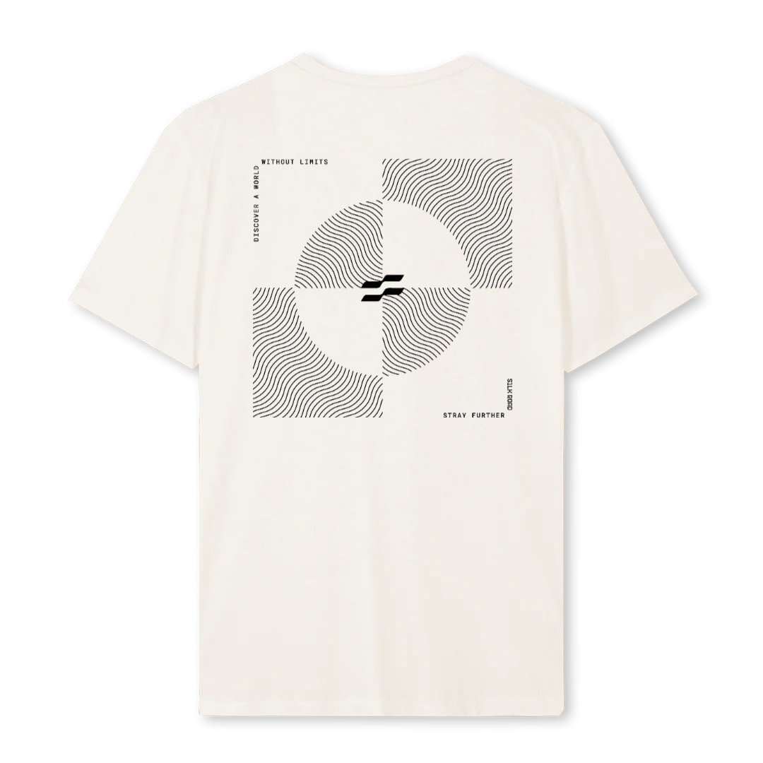 SILKROADSHIRTONE Vintage White Regular Tee. - Image 2