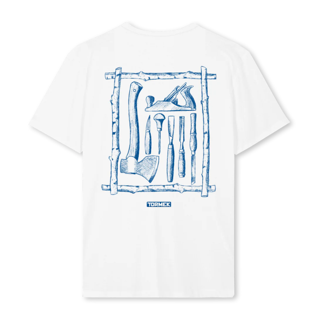 SKARPDIGTOOLS White Regular Tee. - Image 2