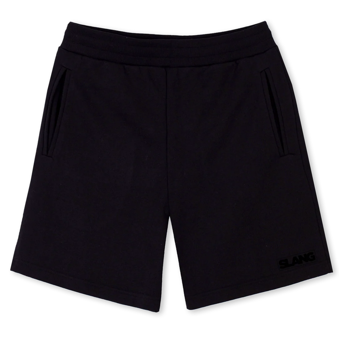 SLANGBOXBLACK Black Sweatshorts.