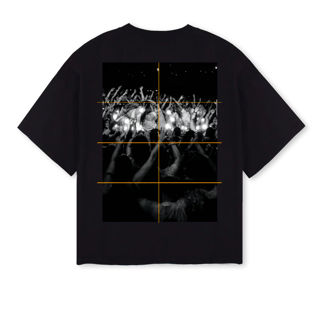 SLANGFEMMEBLACK Black Oversized Boxy Tee. - Image 2