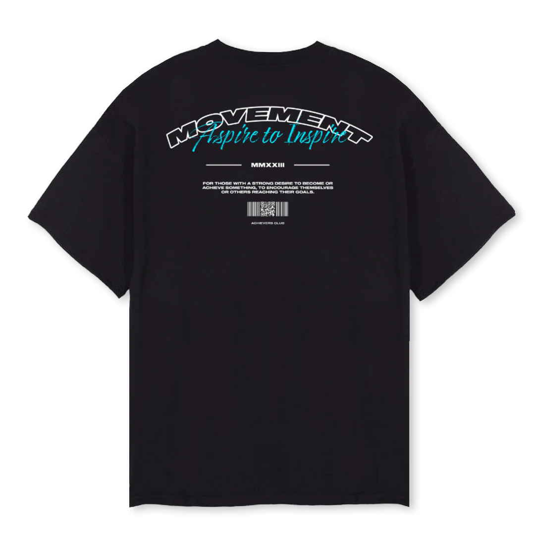 SLFMADE ACHIEVER Black Oversized Tee. - Image 2