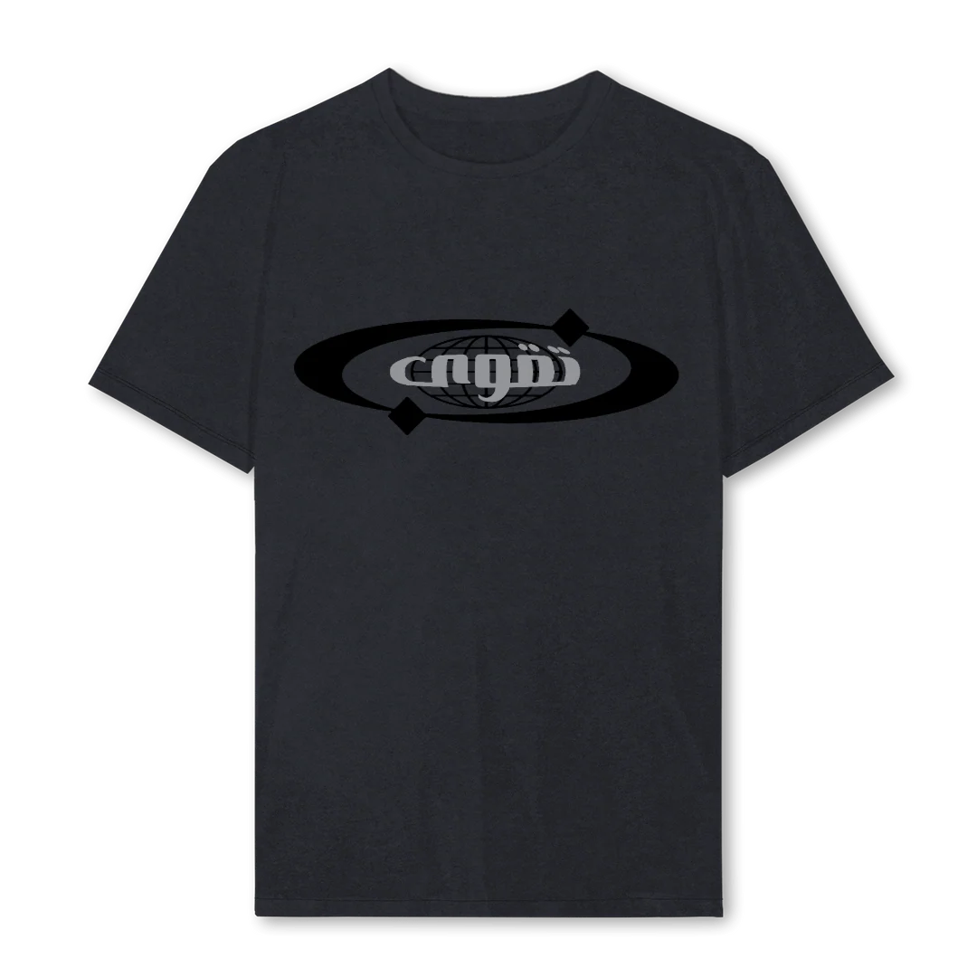 NUMERAL SMPL Vintage Black Regular Tee.