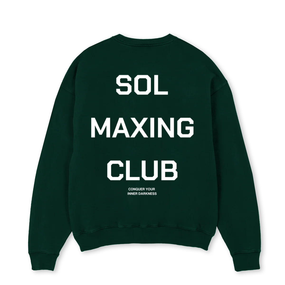SMCBIG Wild Green Oversized Crewneck Sweater. - Image 2