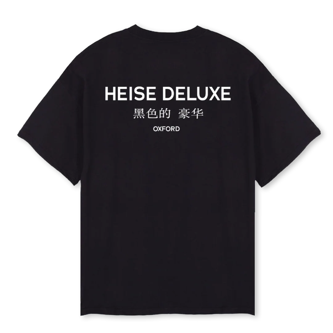 SMILEY FACE Black Oversized Tee. - Image 2