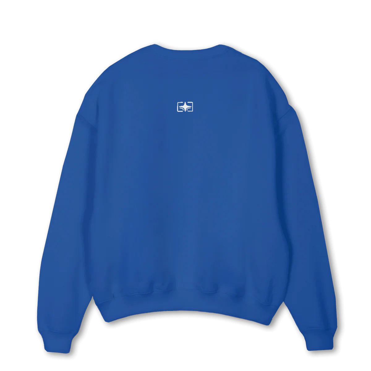 SNAPSHOTCREW Cobalt Blue Oversized Crewneck Sweater. - Image 2