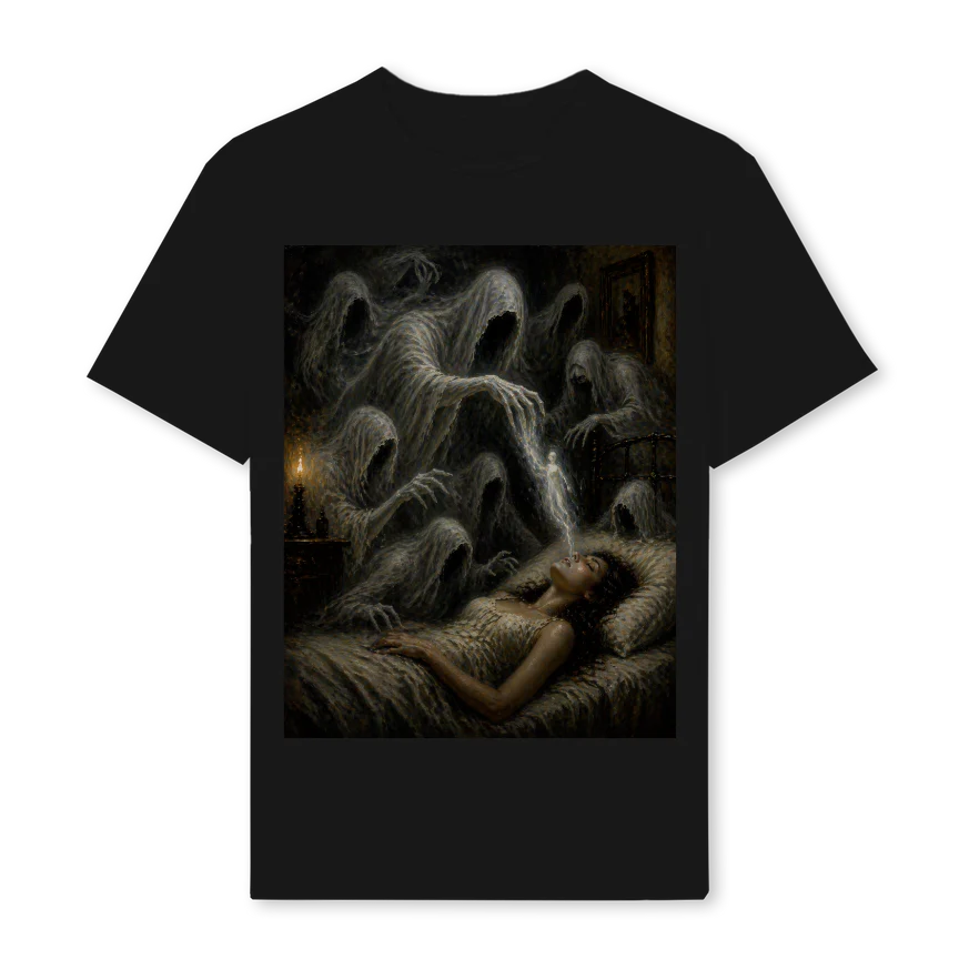 SNATCHED Black Regular Tee.