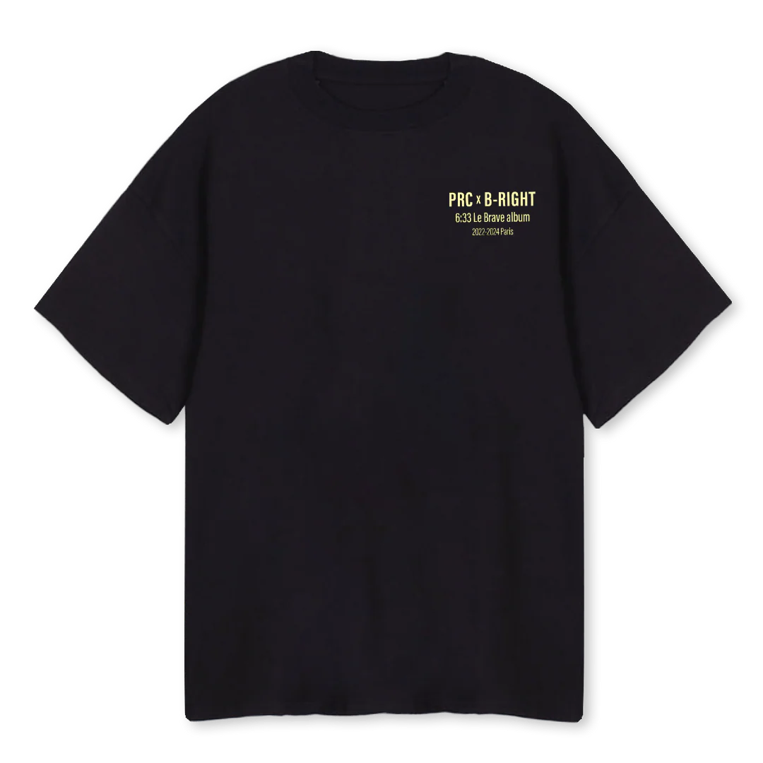 SOG Black Oversized Tee.