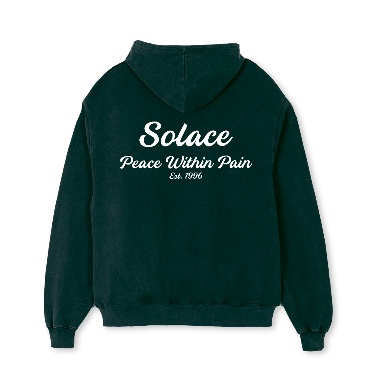 SOLACE FOREST Wild Green Oversized Hoodie. - Image 2