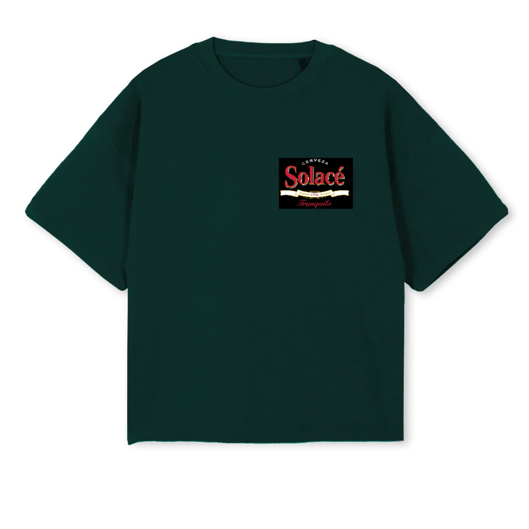 SOLACEBEER_3 Wild Green Oversized Boxy Tee.