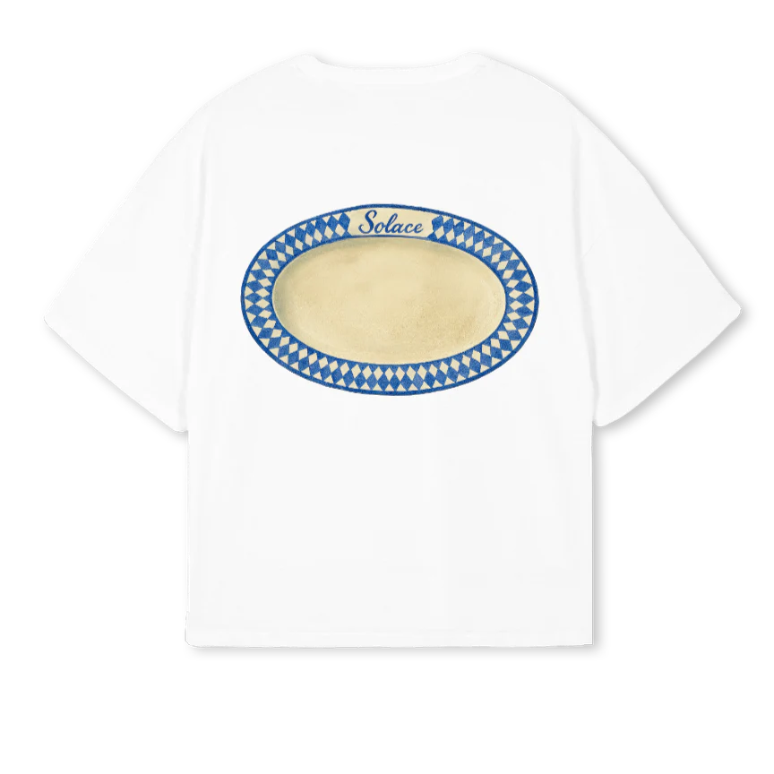 SOLACEPIATTOTEE White Oversized Boxy Tee. - Image 2
