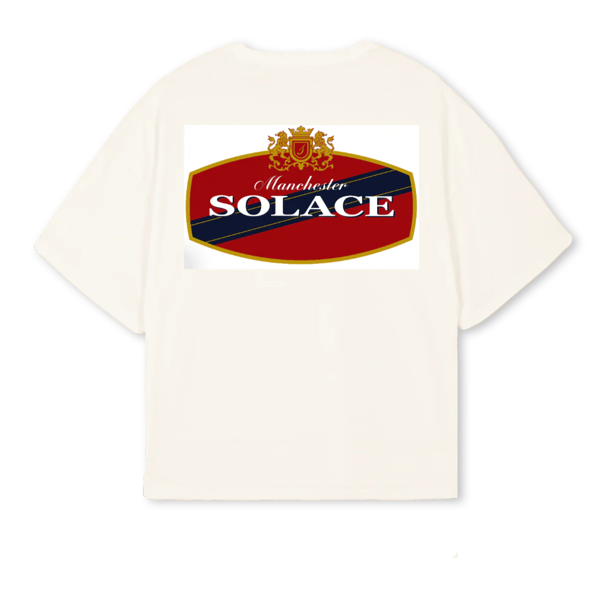 SOLACEROYALTEE Vintage White Oversized Boxy Tee. - Image 2