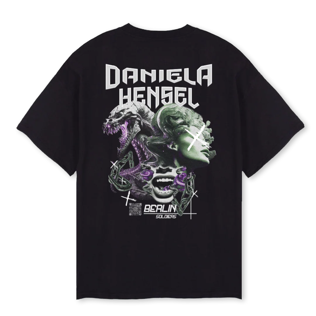 SOLDAT Black Oversized Tee. - Image 2
