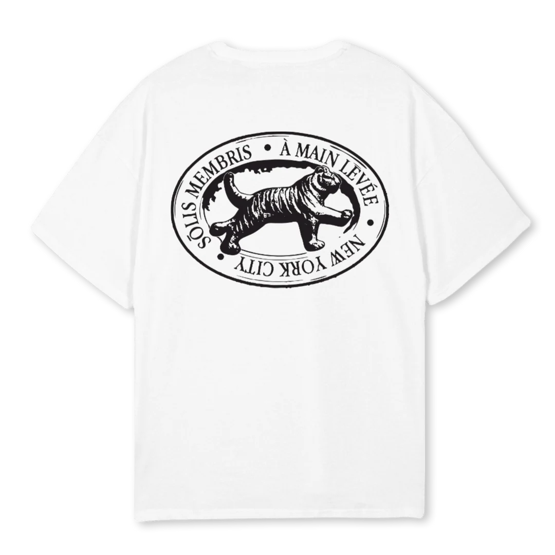 SOLISMEMBRIS White Oversized Tee. - Image 2