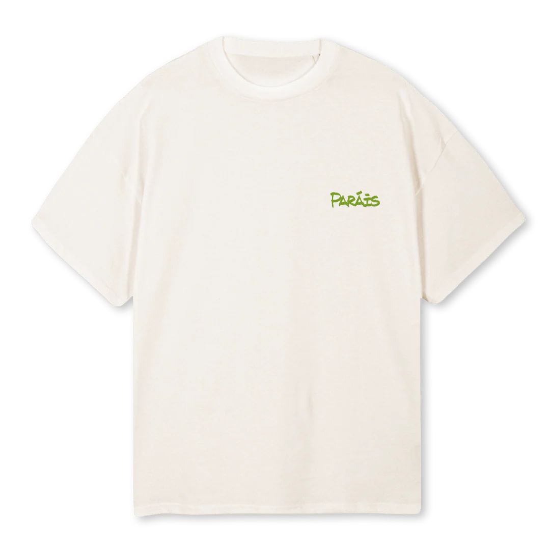 SOLITUDE Vintage White Oversized Tee.