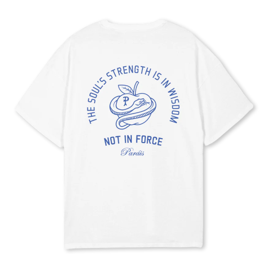 SOULSTRENGHT White Oversized Tee. - Image 2