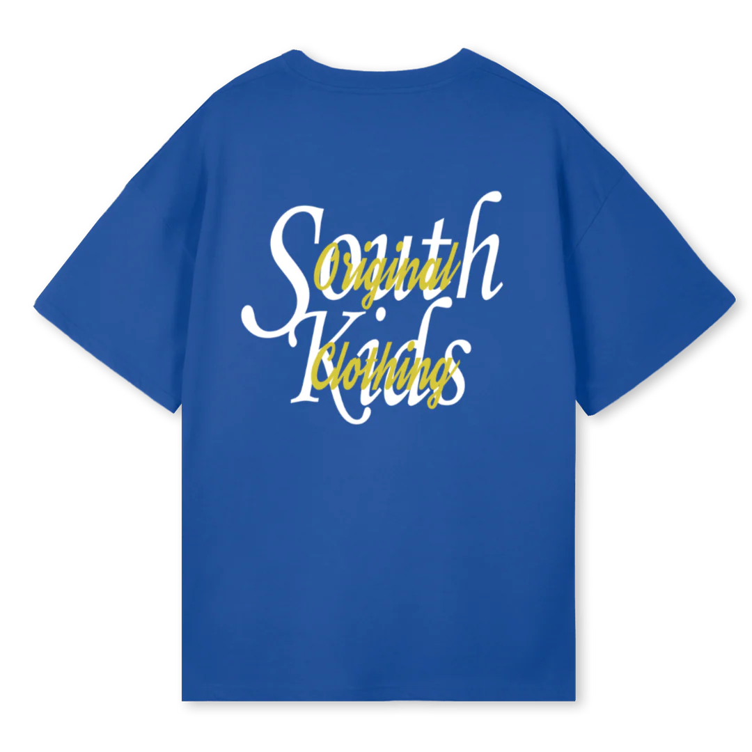 SOUTH KIDS OC TE Cobalt Blue Oversized Tee. - Image 2