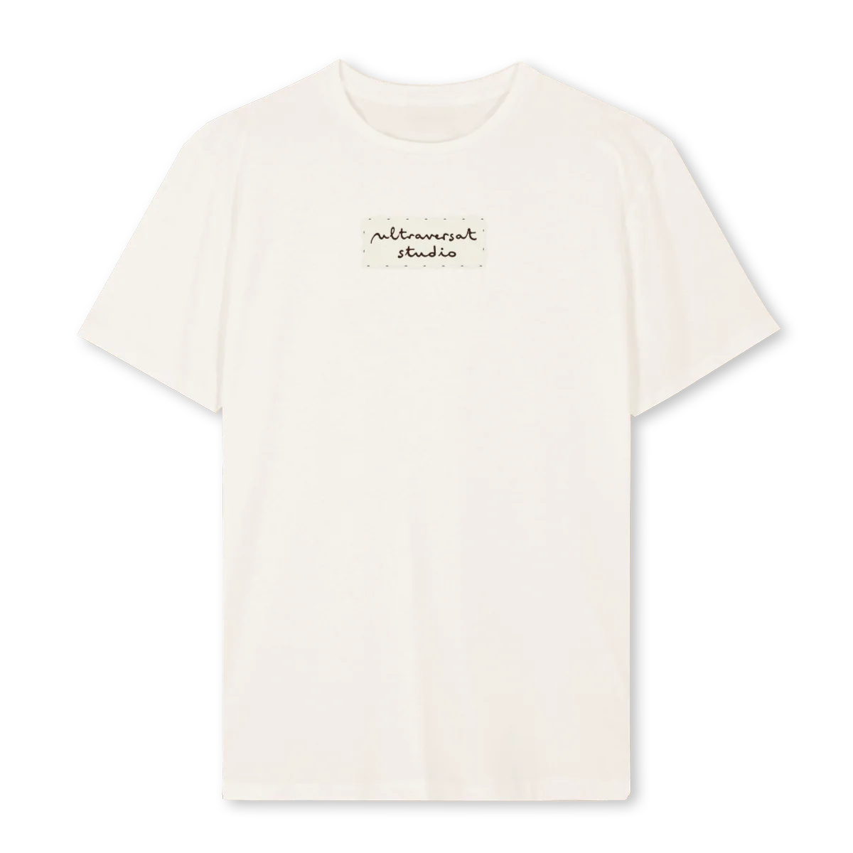 SOUVENIRMEDITERRANEE Vintage White Regular Tee.