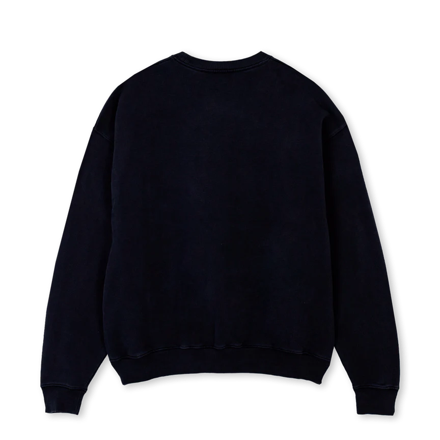 SPARROW Black Oversized Crewneck Sweater. - Image 2