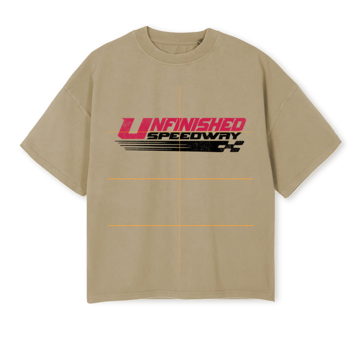 SPEEDWAY DUNE Vintage Dune Oversized Boxy Tee.