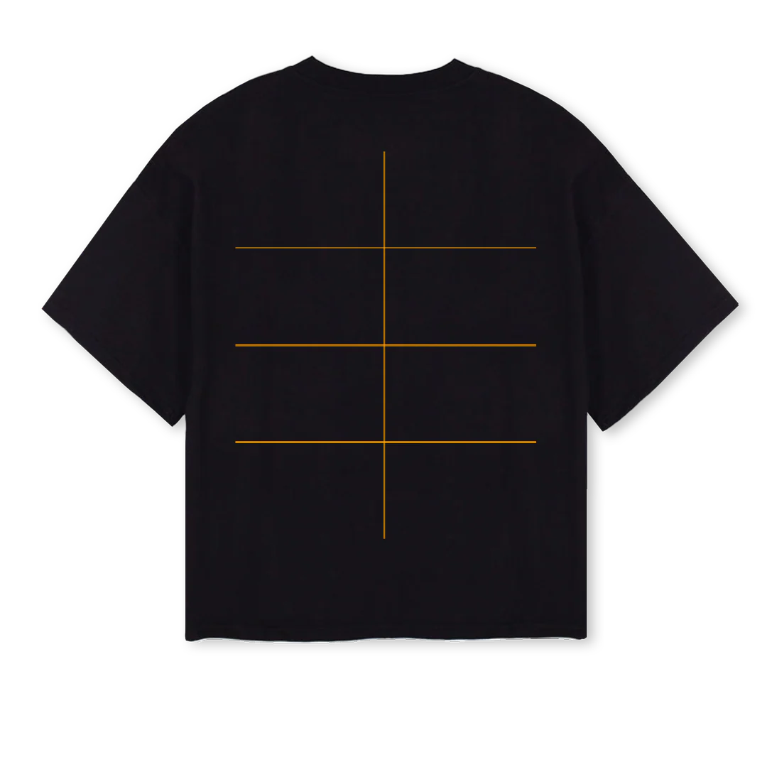 SPEEDWAYEAW Black Oversized Boxy Tee. - Image 2