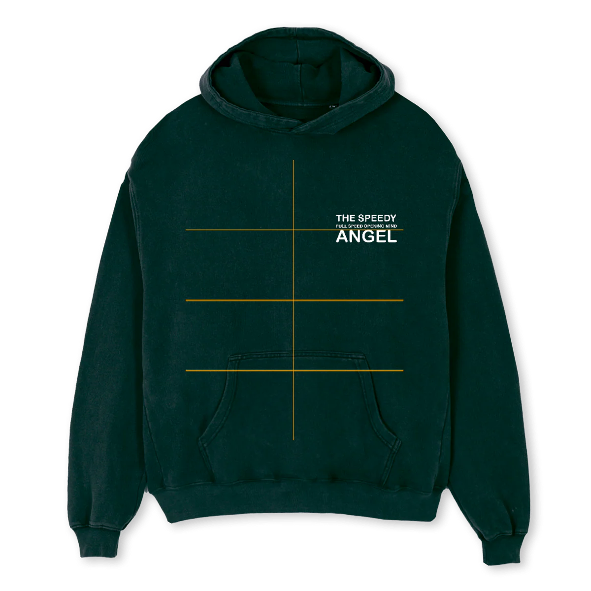 SPEEDY ISI Wild Green Oversized Hoodie.