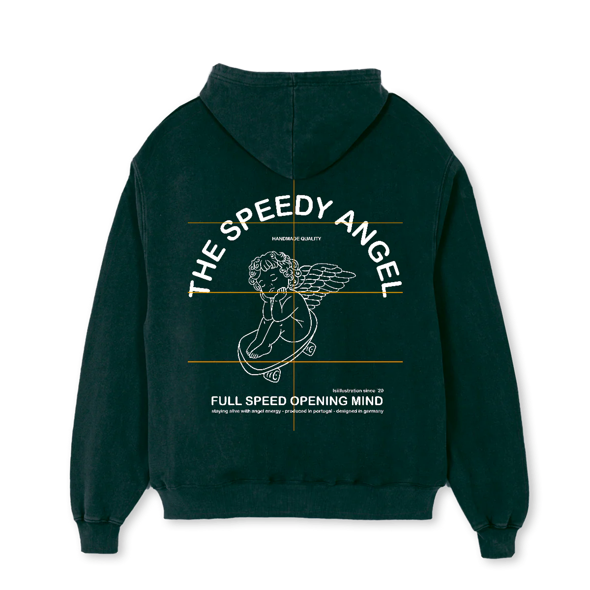 SPEEDY ISI Wild Green Oversized Hoodie. - Image 2