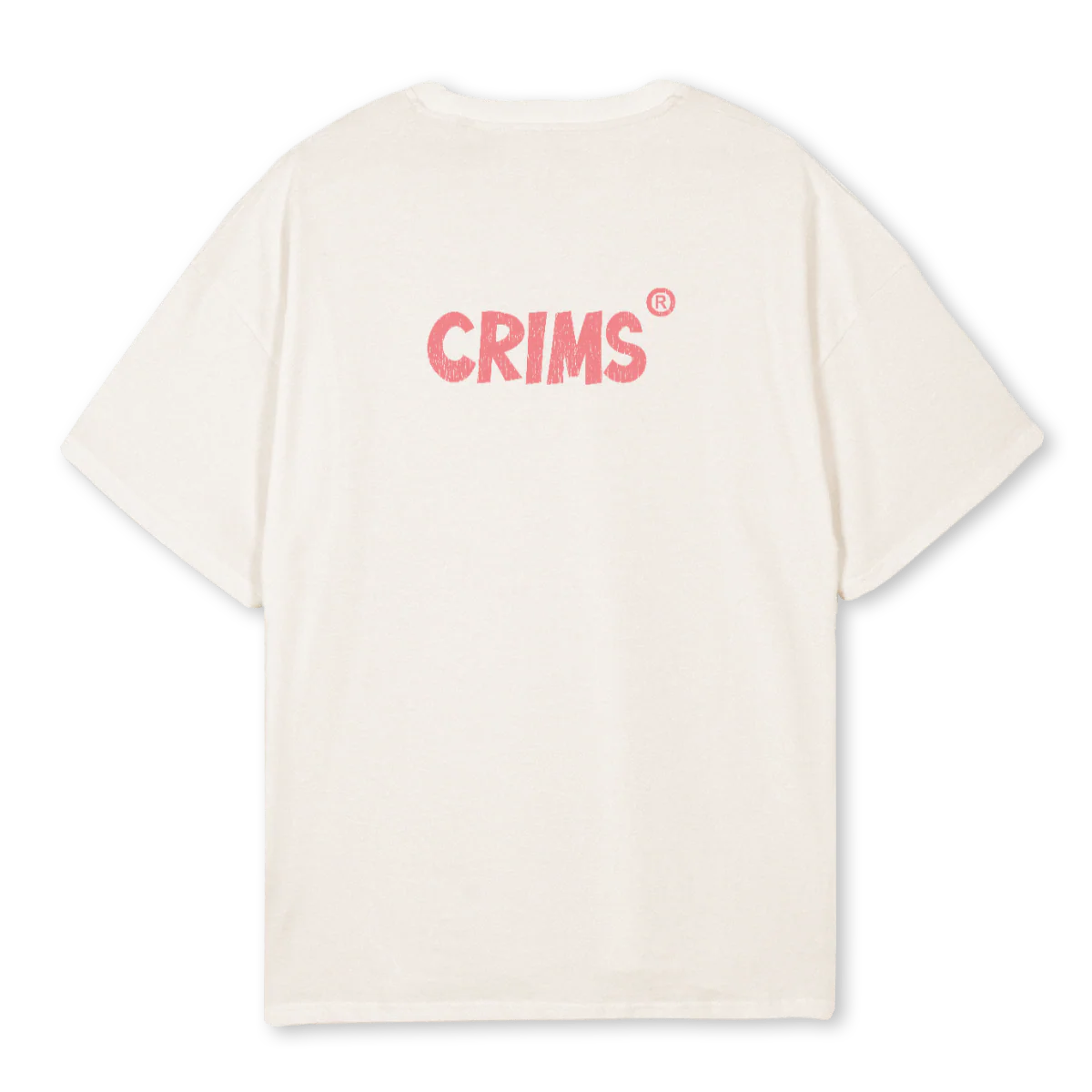 SPIFERFACE Vintage White Oversized Tee. - Image 2