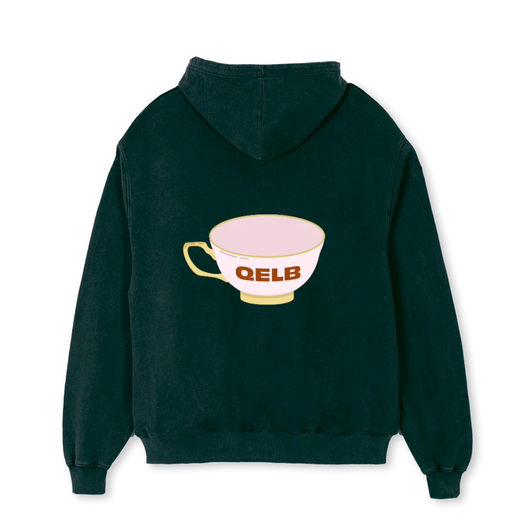 SPILL GREEN Wild Green Oversized Hoodie. - Image 2